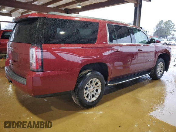 2019 GMC Yukon XL SLT with VIN 1GKS1GKCXKR380523, listed as a Copart auction lot 44725595 with 134,723 mi miles and Salvage Title. Bid and sale history available at carsss.com. Image 3.