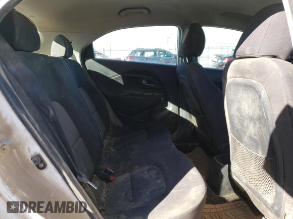 2014 Kia Rio LX with VIN KNADM5A36E6417300, listed as a Copart auction lot 82268544 with 166,455 mi miles and Clean Title. Bid and sale history available at carsss.com. Image 10.