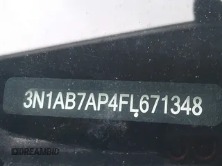 2015 Nissan Sentra SV z VIN 3N1AB7AP4FL671348, wystawiony jako IAAI lot #42503401 z przebiegiem 196 820 mil mil oraz . Historia ofert i sprzedaży dostępna na DreamBid. Obrazek 9.