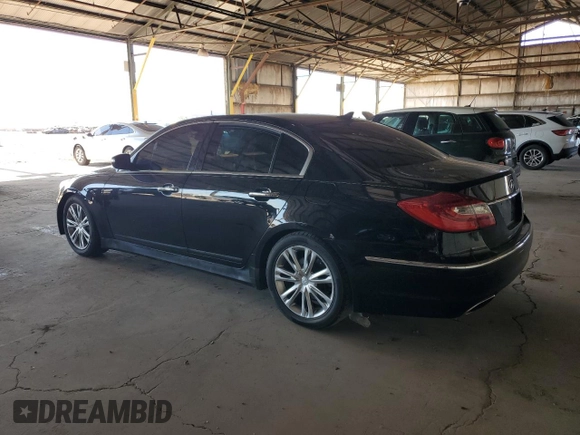 2012 Hyundai Genesis 3.8L z VIN KMHGC4DD6CU180250, wystawiony jako Copart lot #57132905 z przebiegiem 168 643 mil mil oraz Czysty tytuł • Clean title. Historia ofert i sprzedaży dostępna na DreamBid. Obrazek 2.