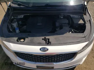 2016 Kia Sedona LX with VIN KNDMB5C16G6215015, listed as a Copart auction lot 66971874 with 161,491 mi miles and Clean Title. Bid and sale history available at carsss.com. Image 12.
