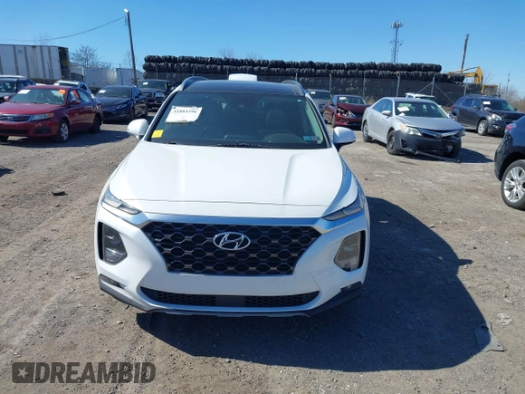 2019 Hyundai Santa Fe Ultimate with VIN 5NMS5CAA0KH067753, listed as a IAAI auction lot 41884396 with 31,343 mi miles and . Bid and sale history available at DreamBid. Image 12.