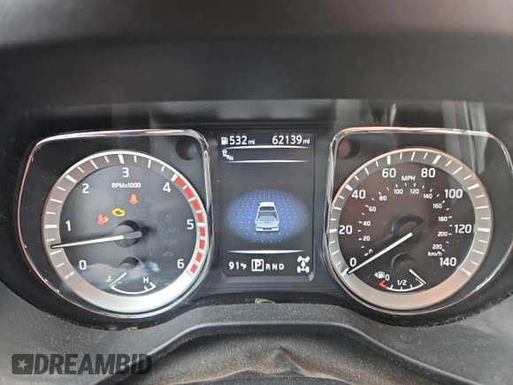 2016 Nissan Titan Platinum Reserve with VIN 1N6BA1F4XGN515605, listed as a Copart auction lot 65182285 with 62,139 mi miles and Clean title. Bid and sale history available at DreamBid. Image 9.