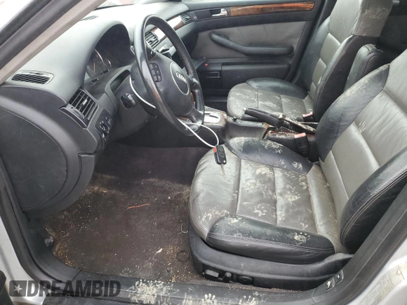 2001 Audi allroad A6 V8 with VIN WAUYP64BX1N166167, listed as a Copart auction lot 80590194 with 109,055 mi miles and Salvage Title. Bid and sale history available at DreamBid. Image 7.