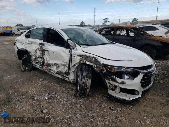2024 Chevrolet Malibu LS with VIN 1G1ZB5ST2RF247545, listed as a Copart auction lot 88651465 with Not Provided miles and Salvage Title. Bid and sale history available at DreamBid. Image 4.