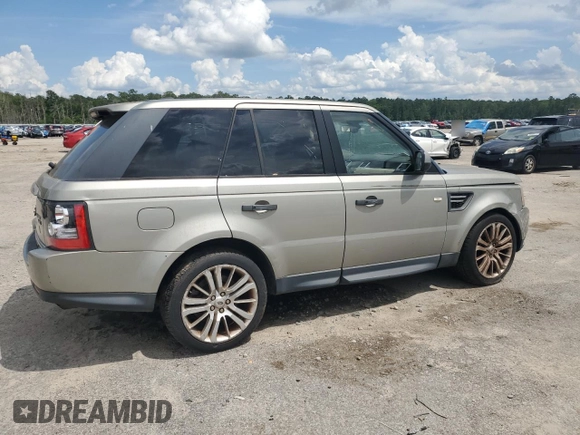2010 Land Rover Range Rover Sport HSE Lux with VIN SALSK2D4XAA252323, listed as a Copart auction lot 60512735 with Not provided miles and Clean title. Bid and sale history available at DreamBid. Image 3.