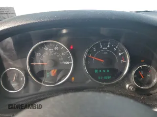 2018 Jeep Wrangler JK Unlimited Sport S with VIN 1C4BJWDG4JL820551, listed as a Copart auction lot 88658595 with 92,109 mi miles and Salvage Title. Bid and sale history available at carsss.com. Image 9.