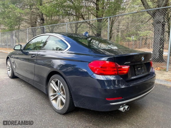 2016 BMW 4 Series 428i xDrive with VIN WBA3N9C50GK250666, listed as a Copart auction lot 52746685 with 156,396 mi miles and Clean Title. Bid and sale history available at carsss.com. Image 3.