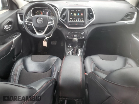 2017 Jeep Cherokee Trailhawk z VIN 1C4PJMBS5HW595681, wystawiony jako Copart lot #55242795 z przebiegiem 52 783 mil mil oraz Szkoda całkowita • Salvage title. Historia ofert i sprzedaży dostępna na DreamBid. Obrazek 8.