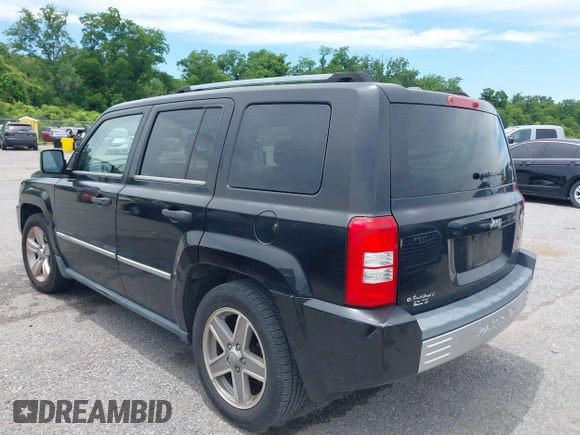 2008 Jeep Patriot Limited with VIN 1J8FT48W78D575954, listed as a IAAI auction lot 42357274 with 102,687 mi miles and . Bid and sale history available at DreamBid. Image 3.