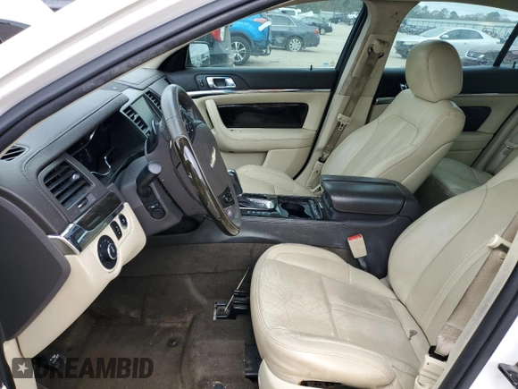 2013 Lincoln MKS EcoBoost with VIN 1LNHL9FT0DG607721, listed as a Copart auction lot 85129344 with 158,191 mi miles and Salvage title. Bid and sale history available at DreamBid. Image 7.