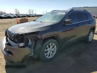 2017 Jeep Cherokee Latitude with VIN 1C4PJMCS6HD224703, listed as a Copart auction lot 54923395 with 154,006 mi miles and Salvage Title. Bid and sale history available at carsss.com. Image 1.