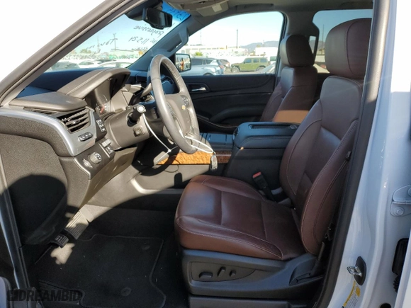 2019 Chevrolet Tahoe Premier with VIN 1GNSCCKJ9KR179152, listed as a Copart auction lot 80687714 with 26,201 mi miles and Salvage Title. Bid and sale history available at carsss.com. Image 7.