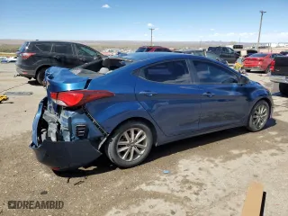 2016 Hyundai Elantra SE with VIN KMHDH4AE9GU601398, listed as a Copart auction lot 49423875 with 60,984 mi miles and Salvage Title. Bid and sale history available at carsss.com. Image 3.