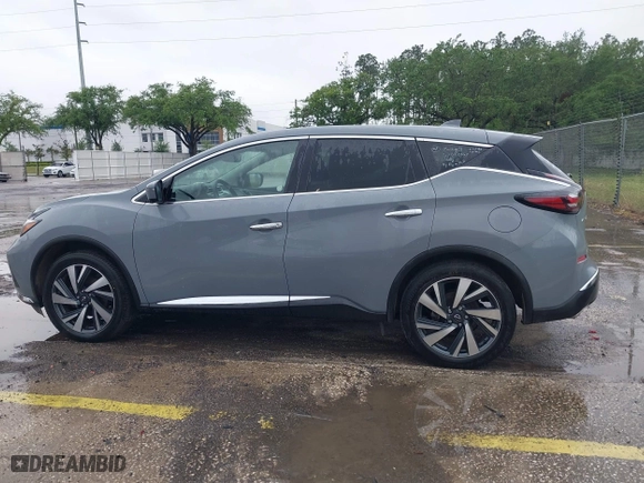 2023 Nissan Murano SL with VIN 5N1AZ2CS7PC131109, listed as a IAAI auction lot 41990707 with 44,534 mi miles. Bid and sale history available at carsss.com. Image 14.