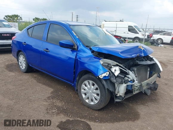 2016 Nissan Versa S with VIN 3N1CN7AP9GL829443, listed as a IAAI auction lot 42194357 with 112,064 mi miles and . Bid and sale history available at DreamBid. Image 1.