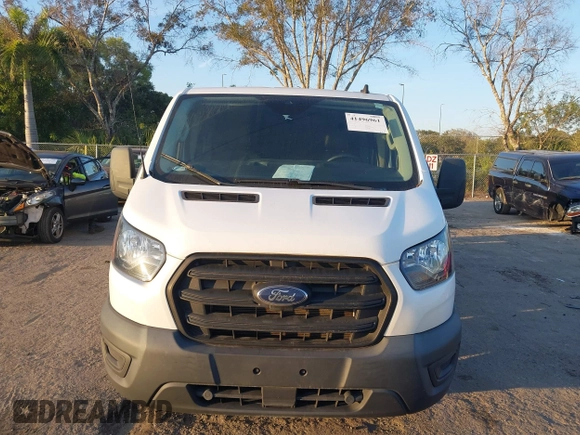 2020 Ford Transit Cargo with VIN 1FTBR1Y81LKB45460, listed as a IAAI auction lot 41496961 with 45,534 mi miles and . Bid and sale history available at DreamBid. Image 12.