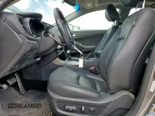 2014 Kia Optima SXL Turbo with VIN 5XXGR4A6XEG318048, listed as a Copart auction lot 58435035 with 130,799 mi miles and Salvage title. Bid and sale history available at DreamBid. Image 7.