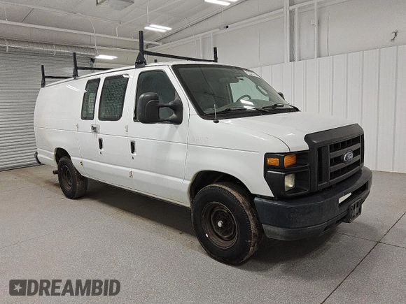 2008 Ford Econoline Cargo Commercial with VIN 1FTNS24L68DA01657, listed as a Copart auction lot 84043584 with 349,826 mi miles and Clean Title. Bid and sale history available at DreamBid. Image 4.