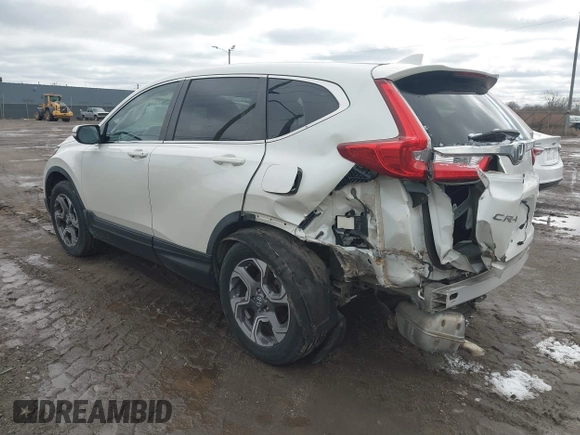 2017 Honda CR-V EX with VIN 5J6RW2H57HL030974, listed as a IAAI auction lot 41745069 with 98,695 mi miles. Bid and sale history available at carsss.com. Image 3.
