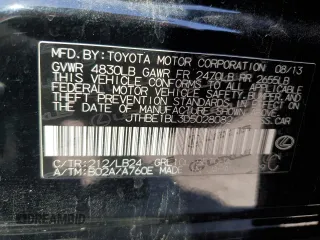 2013 Lexus GS 350 z VIN JTHBE1BL3D5028082, wystawiony jako Copart lot #59310655 z przebiegiem 185 719 mil mil oraz Szkoda całkowita • Salvage title. Historia ofert i sprzedaży dostępna na DreamBid. Obrazek 12.