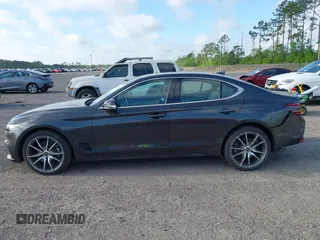 2023 Genesis G70 2.0T with VIN KMTG34TA4PU126965, listed as a IAAI auction lot 41971103 with 27,304 mi miles. Bid and sale history available at carsss.com. Image 14.