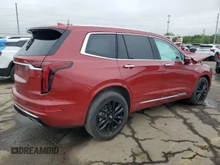 2022 Cadillac XT6 Premium Luxury with VIN 1GYKPDRS6NZ150451, listed as a Copart auction lot 57636235 with 43,553 mi miles and Clean title. Bid and sale history available at DreamBid. Image 3.