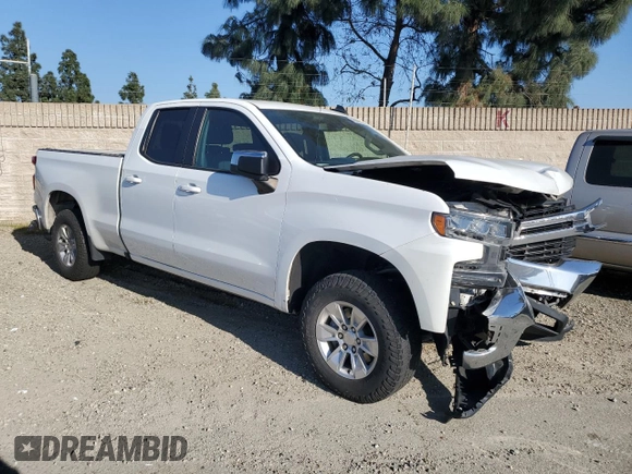 2019 Chevrolet Silverado 1500 LT with VIN 1GCRWCED2KZ383764, listed as a Copart auction lot 46062715 with 116,637 mi miles and Salvage Title. Bid and sale history available at DreamBid. Image 4.