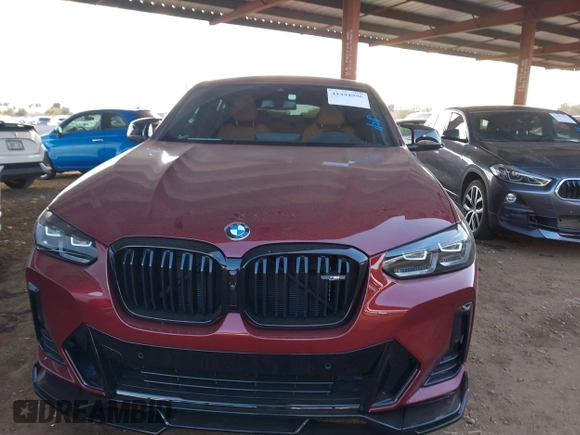 2024 BMW X4 M40i with VIN 5UX43DT0XR9U23493, listed as a IAAI auction lot 41444996 with 10,619 mi miles. Bid and sale history available at carsss.com. Image 13.