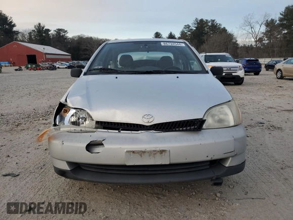2000 Toyota ECHO with VIN JTDAT1235Y0054396, listed as a Copart auction lot 86734544 with 244,088 mi miles and Clean Title. Bid and sale history available at DreamBid. Image 5.