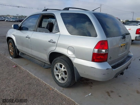2001 Acura MDX Touring Pkg with VIN 2HNYD18621H540060, listed as a IAAI auction lot 41907495 with 1 mi miles. Bid and sale history available at carsss.com. Image 3.