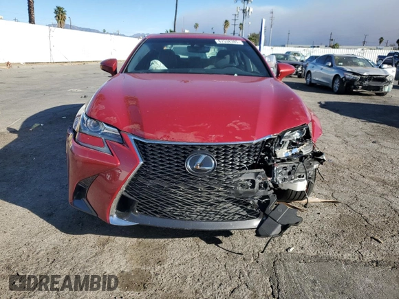 2020 Lexus GS with VIN JTHEZ1BL1LA019677, listed as a Copart auction lot 87538385 with 30,497 mi miles and Salvage Title. Bid and sale history available at carsss.com. Image 5.