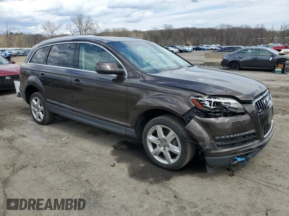 2010 Audi Q7 3.6L Premium Plus with VIN WA1LYAFE1AD002472, listed as a Copart auction lot 53059815 with 130,026 mi miles and Salvage Title. Bid and sale history available at carsss.com. Image 4.