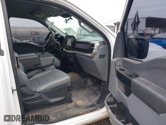 2021 Ford F-150 XL with VIN 1FTEX1EB2MFA42612, listed as a IAAI auction lot 41490273 with 109,896 mi miles and . Bid and sale history available at DreamBid. Image 5.