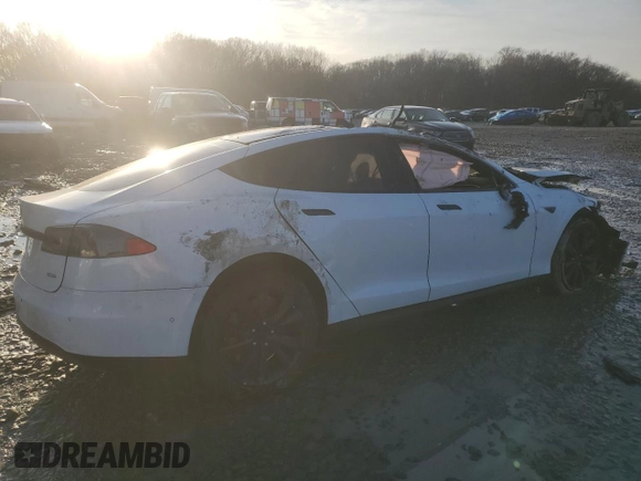 2016 Tesla Model S 90D z VIN 5YJSA1E29GF128397, wystawiony jako Copart lot #86532184 z przebiegiem Nie podano mil oraz Szkoda całkowita • Salvage title. Historia ofert i sprzedaży dostępna na DreamBid. Obrazek 3.