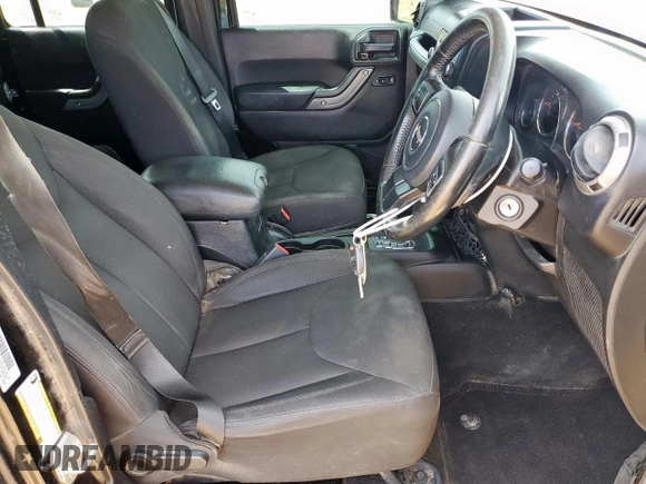 2016 Jeep Wrangler Unlimited Sport RHD with VIN 1C4BJWKGXGL232424, listed as a Copart auction lot 60219915 with 145,823 mi miles and Clean title. Bid and sale history available at DreamBid. Image 7.