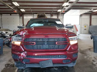 2019 Ram 1500 Laramie with VIN 1C6SRFJT8KN696341, listed as a IAAI auction lot 42473209 with 55,480 mi miles and . Bid and sale history available at DreamBid. Image 13.