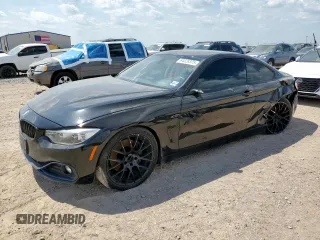 2014 BMW 4 Series 435i with VIN WBA3R1C55EK190113, listed as a Copart auction lot 64826375 with 100,013 mi miles and Salvage title. Bid and sale history available at DreamBid. Image 1.