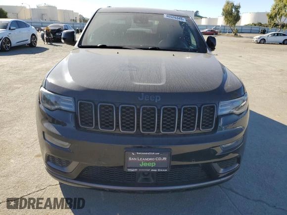 2019 Jeep Grand Cherokee Overland with VIN 1C4RJFCG8KC810087, listed as a Copart auction lot 46526345 with 91,164 mi miles and Salvage Title. Bid and sale history available at carsss.com. Image 5.