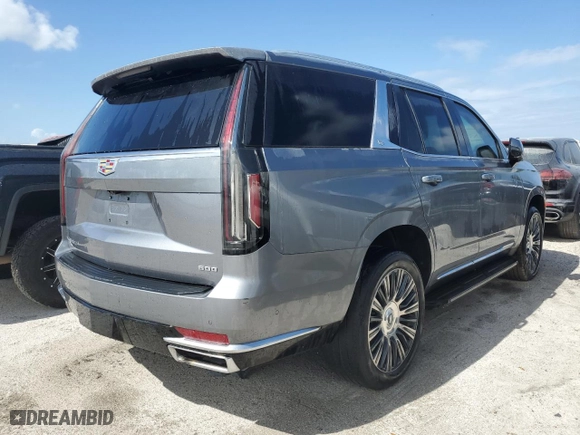 2021 Cadillac Escalade RWD Premium Luxury with VIN 1GYS3BKL9MR476536, listed as a Copart auction lot 76549574 with 49,039 mi miles and Non Repairable. Bid and sale history available at carsss.com. Image 3.