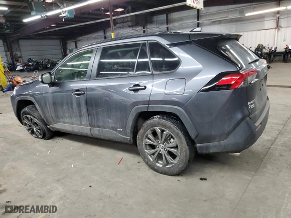 2024 Toyota RAV4 Hybrid XLE Premium with VIN JTMB6RFV3RD117432, listed as a Copart auction lot 45816155 with 18,957 mi miles and Salvage Title. Bid and sale history available at carsss.com. Image 2.