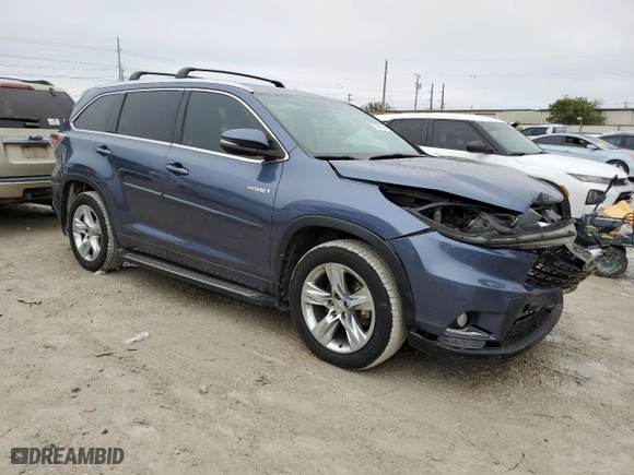 2014 Toyota Highlander Hybrid Limited with VIN 5TDDCRFH9ES005650, listed as a Copart auction lot 79825664 with 176,978 mi miles and Salvage Title. Bid and sale history available at carsss.com. Image 4.