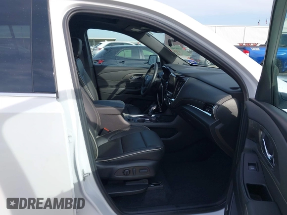 2023 Chevrolet Traverse Premier with VIN 1GNERKKW7PJ276518, listed as a IAAI auction lot 41860600 with 25,529 mi miles and . Bid and sale history available at DreamBid. Image 5.