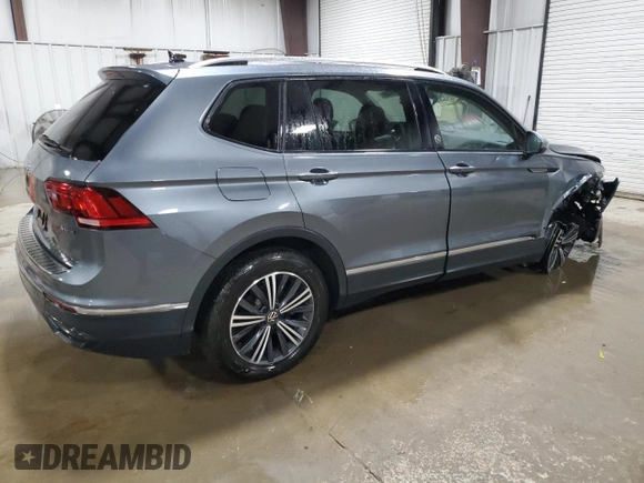 2024 Volkswagen Tiguan Wolfsburg Edition with VIN 3VVAB7AX8RM226463, listed as a Copart auction lot 55595495 with 3,417 mi miles and Salvage title. Bid and sale history available at DreamBid. Image 3.