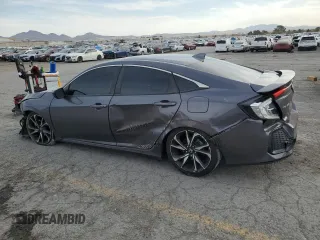 2017 Honda Civic Sedan Si with VIN 2HGFC1E5XHH702752, listed as a Copart auction lot 48820285 with 127,653 mi miles and Salvage Title. Bid and sale history available at carsss.com. Image 2.