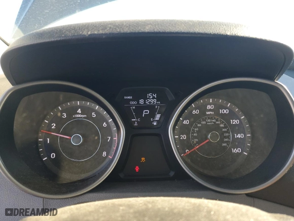 2013 Hyundai Elantra GLS PZEV with VIN 5NPDH4AE2DH452505, listed as a Copart auction lot 46235905 with 181,299 mi miles and Salvage Title. Bid and sale history available at carsss.com. Image 9.