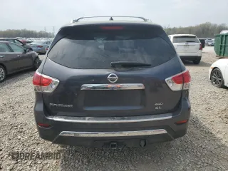 2014 Nissan Pathfinder SV with VIN 5N1AR2MM8EC722191, listed as a Copart auction lot 50020265 with 137,938 mi miles and Salvage Title. Bid and sale history available at carsss.com. Image 6.