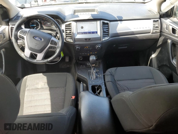 2019 Ford Ranger XL with VIN 1FTER1EH2KLB13501, listed as a Copart auction lot 54915535 with 80,395 mi miles and Salvage title. Bid and sale history available at DreamBid. Image 8.