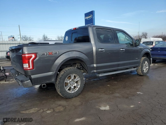 2015 Ford F-150 XLT with VIN 1FTEW1EP9FFA19460, listed as a Copart auction lot 44112025 with 152,851 mi miles and Salvage Title. Bid and sale history available at carsss.com. Image 3.