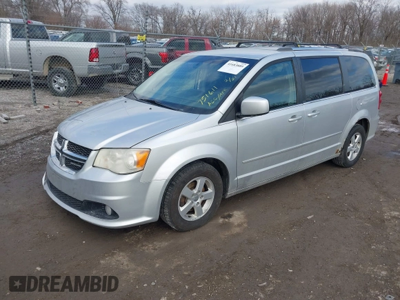 2011 Dodge Grand Caravan Crew with VIN 2D4RN5DG0BR751611, listed as a IAAI auction lot 41683889 with 181,551 mi miles and . Bid and sale history available at DreamBid. Image 17.